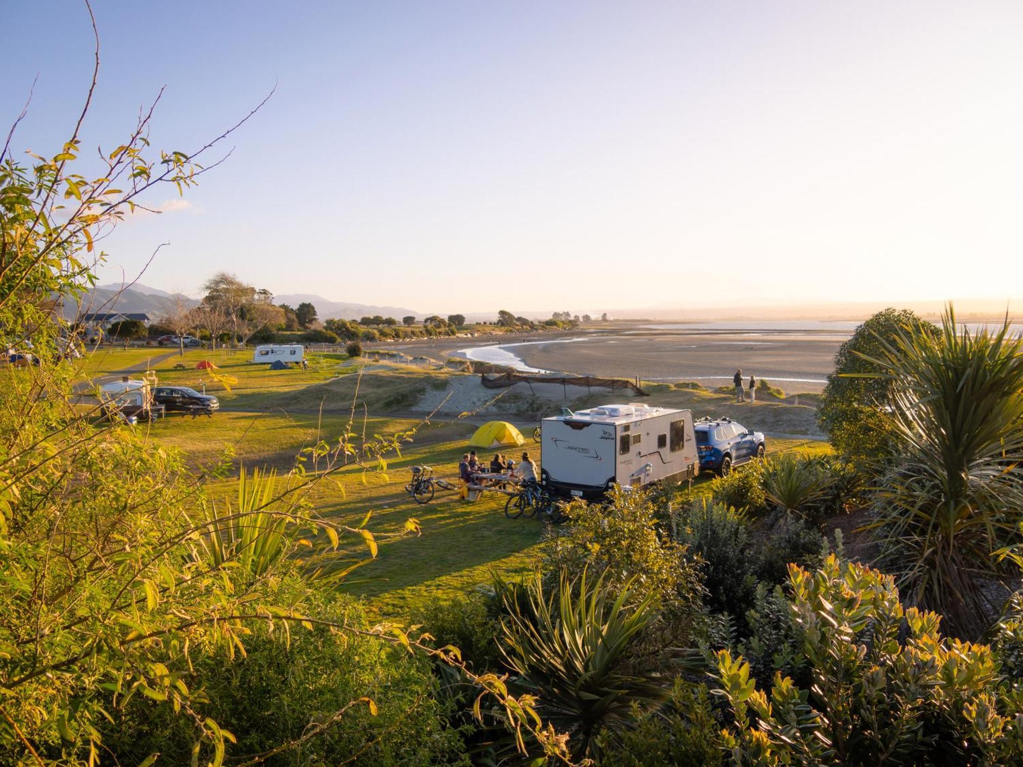 Tahuna Beach Holiday Park Hotell Nelson Eksteriør bilde